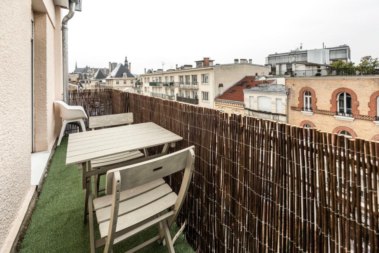 Chic B&B + Balcony - Hyper Center Reims Zewnętrze zdjęcie